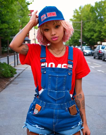 90s Hip Hop Fashion by EDG v1.0 Stable Diffusion LoRA Civitai